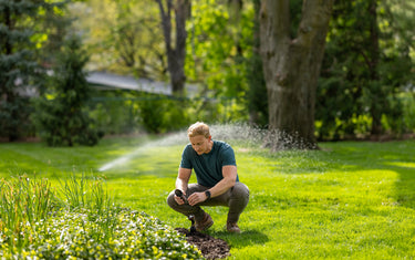 How to Reaim Landscape Lights After a Year of Plant Growth