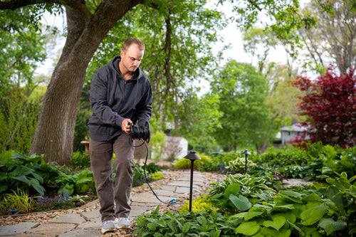 How to Install a Low-Voltage Landscape Lighting System in One Weekend