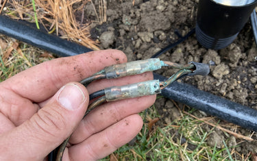 Corroded Landscape Lighting Connectors: How to Spot Them and Repair the Run