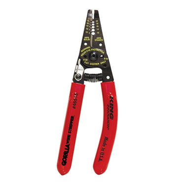 King Innovations Gorilla Comfort Squeeze Ergonomic Wire Stripper/Cutter with Handle Lock