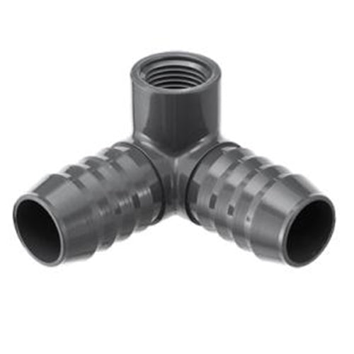 Poly Insert 90 Degree Side Outlet Combination Elbow
