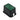 10 in. Mini Standard Black Body w/ Drop-in Green Lid