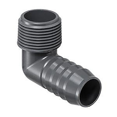 Poly Insert 90 Degree Combination Elbow