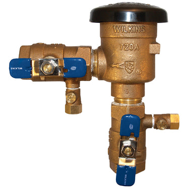 Wilkins 720A Pressure Vacuum Breaker w/ Ball Valves