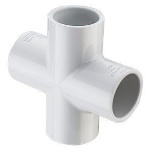 Sch 40 PVC Cross