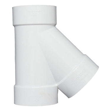 NDS PVC S&D 45 Deg. Wye