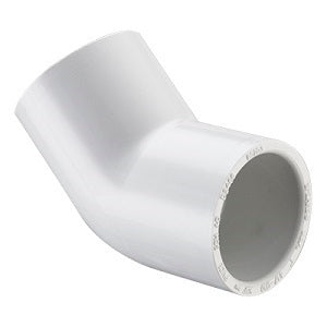 Sch 40 PVC 45 Degree Elbow