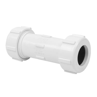 PVC Compression Coupling w/ Buna Gasket
