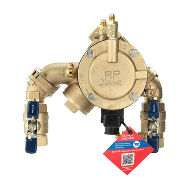 FEBCO 825YA Angle Pattern Reduced Pressure Zone Assembly w/ Ball Valves
